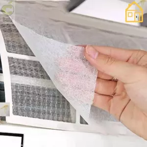 Bộ lọc điều hòa không khí ROLY, Giấy chống bụi nhẹ tự dính, Bộ lọc lọc lọc không khí bền có thể mở rộng