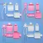 HL 1 / 3 / 5 Cái DIY Handmade Cầu Chì Hạt Piing Khay Bộ 2.6mm Cầu Chì Hạt Hiệu Quả Đệm Perler Hạt Phụ Trợ Dụng Cụ LMWU