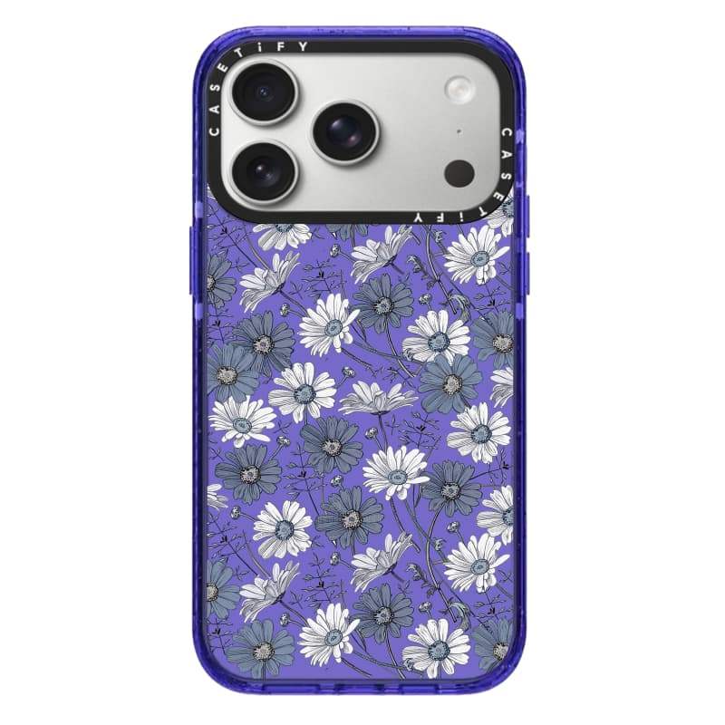 CASECASE X Hoa Trắng Xanh Cam / Đỏ / Perri Bộ Sưu Tập Kẹo Tím Màu Trong Suốt Cứng Hút Từ Tính Tác Động Cho Apple IPhone 13 14 15 16 17Pro Max Plus Có Hộp