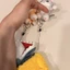 PS1 Mướp Sang Trọng Cá Mập Mèo Tempura Tôm Sakura Thiên Thần Mèo Sang Trọng Búp Bê Có Thể Thu Vào Móc Khóa Túi Charm SP1