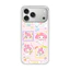 Ốp điện thoại mờ từ tính hoạt hình cho iPhone 17 16 Pro 15 14 Pro Max Vỏ bảo vệ mờ cứng