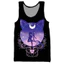 Anime mới Thủy Thủ Mặt Trăng 3D Tank Top Unisex, Bông Tai Kẹp Áo Dạo Phố, Mềm Mại Thoáng Khí Không Tay