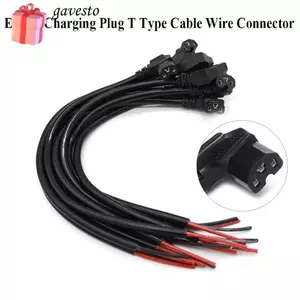 GAVESTO E-bike Sạc Cắm Giao Diện Chất Lượng Cao Dây Cáp Xe Tay Ga Lõi Đồng Loại T Cáp