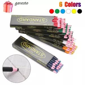 GAVESTO 12 CÁI Thợ may Phấn cắt không xóa được Bút chì may vá có thể xóa được