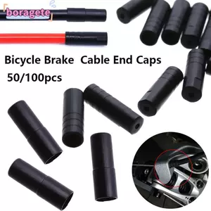 BORAGETE 50 / 100 Chiếc Bánh Phanh Xe Đạp MTB Chất Lượng Cao Phụ Kiện Xe Đạp Nhựa Dịch Chuyển / Nắp Phanh