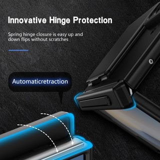 Ốp điện thoại PC cứng bảo vệ toàn thân cho Samsung Galaxy Z Fold 8 Ultra Z Fold 7 Z Fold 6 Z Fold 5 có giá đỡ bút S, 2 khe cắm thẻ, Bảo vệ màn hình