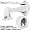 apill Hozee CCTV Stand Ổn định Lắp đặt dễ dàng Giá đỡ camera giám sát Hợp kim nhôm màu trắng để hỗ trợ