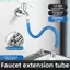 {WELV}Stainless Steel Hose Protector 50cm Flexible Bendable for Car Wash and Gardening