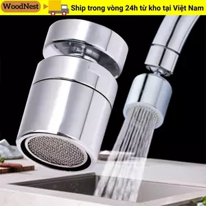 Ổ cắm vòi WOODNEST Vòi phun linh hoạt Máy trộn bồn rửa tiết kiệm nước Máy sục khí 360 độ