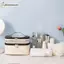 Cheenm Chống Thấm Nước PVC Nữ Túi Đựng Mỹ Phẩm Di Động Du Lịch Da Vệ Sinh Dung Tích Lớn Du Lịch Trang Điểm Tổ Chức VN