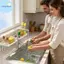 Pufangbliss Vòi treo tường Bảo quản phòng tắm Ra Không khoan Lắp đặt dễ dàng cho bồn rửa VN