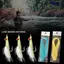 Chất liệu buộc ruồi CQCJ, Dụng cụ câu cá Flash Ba chiều Tinsel, Vít Squirmy chất lượng cao Thép chì Jig Head Hook Chất liệu làm mồi