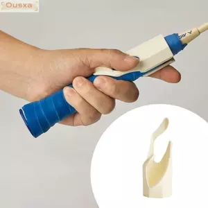 OUSXA Vợt Cầu Lông Chỉnh Tư Thế, Kỹ Năng Cải Thiện Đa Năng Hỗ Trợ Tay Cầm Cầu Lông, Phụ Kiện Huấn Luyện PP Vợt Corrector Cho Hoạt Động Ngoài Trời Người Mới Bắt Đầu Tennis