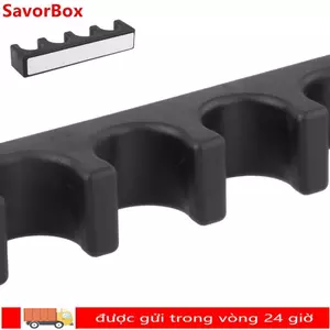 Giá đỡ Cue bể bơi SAVORBOX, Giá đỡ gậy bi-a ổn định 4 lỗ, Phụ kiện bi-a bền chắc chống mài mòn