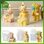 SWEET 3D Gấu Dễ Thương Nhựa Khuôn Nến Làm Xà Phòng Silicon Fondant Chocolate Kẹo Khuôn Trang Trí Bánh DIY Nghệ Thuật Thủ Công Quà Tặng Khuôn n