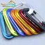 6061 Hợp kim nhôm hình chữ D Carabiner 8mm Móc leo núi để tập thể dục Thiết bị ngoài trời