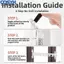 <cosyh>Window Safety Lock Adjustable Opening Angle Prevents Slamming Rust Resistant