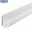 <cosyh>Self Stick Rain Gutter for Roof Drain Diverter For Cars Vans RVs and Boats White