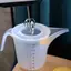 Tweeduj 1500ml Dung Tích Lớn Tốt Nghiệp Cốc Đo Nhựa Rõ Ràng Nướng Cốc Đo Cân Có Nắp Hộ Gia Đình Cốc Nướng Bếp VN