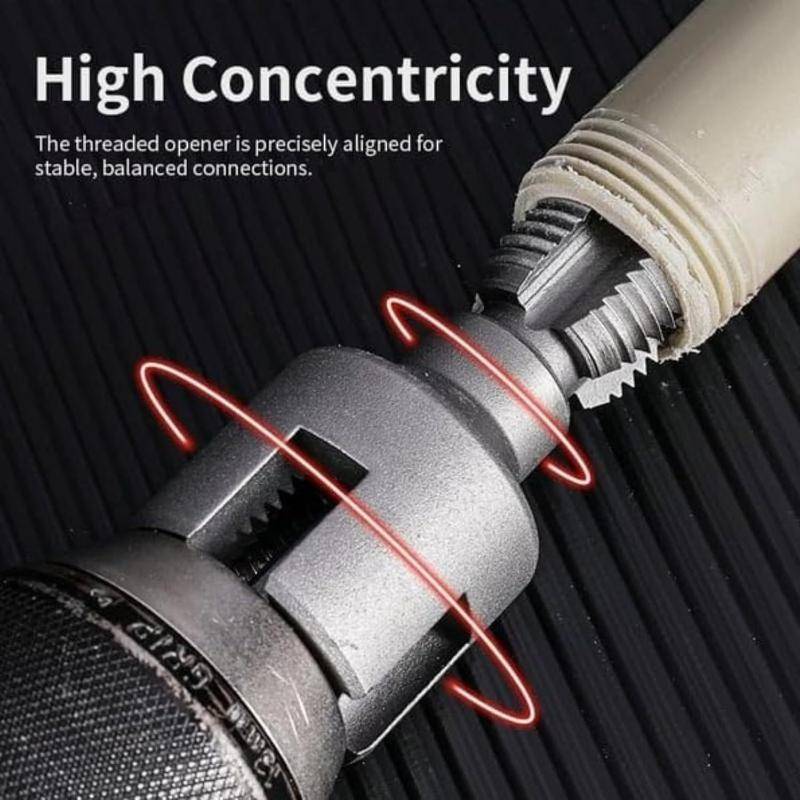 Nhíphuj Dụng cụ cắt ren ống có độ chính xác cao Ống nhựa PVC bên trong và bên ngoài cho xưởng làm việc tại nhà Dụng cụ cầm tay đa năng VN