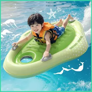 Ván Lướt Sóng Phao Bể Bơi Dày Di Động Lounger Đồ Chơi Bơi Phao Bể Bơi Bơm Hơi Có Tay Cầm Cho Bé Trai Bé Gái Bãi Biển sonlekvn