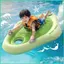 Ván Lướt Sóng Phao Bể Bơi Dày Di Động Lounger Đồ Chơi Bơi Phao Bể Bơi Bơm Hơi Có Tay Cầm Cho Bé Trai Bé Gái Bãi Biển sonlekvn