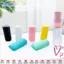 EBINLANDS 3 Nắp Chai Silicon, Silicon Co Giãn Chống Rò Rỉ, Hộp Đựng Du Lịch Ngoài Trời Chống Rò Rỉ Mềm Vỏ Bảo Vệ Đồ Cắm Trại