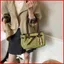 GC2 Retro PU Da Lộn Túi Đeo Vai Thời Trang Dung Tích Lớn Đa Năng Đi Lại Túi Tote CG2