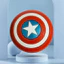 < Pluscloth > Shield-Toy Collectable Smooth Surface Đa chức năng Avengers Captain American Plastic Shield-Toy cho Halloween
