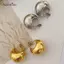 AqToCna Bông Tai Giọt Nước Châu Âu Và Mỹ Tính Khí Thời Trang Đơn Giản Phù Hợp Với Bông Tai Gió Lạnh AqToCna