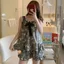 Phiên Bản Hàn Quốc Bộ Đồ Ngủ Sling Hoạt Hình Hai Mảnh Bé Gái Nơ Homewear