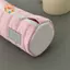 CANAMEK Khăn Hồng Cuộn Hộp Đựng Bút Chì Kawaii Mềm Bút Bảo Quản Túi Đựng Mỹ Phẩm Hoạt Hình Dung Tích Lớn Sinh Viên Văn Phòng Phẩm Đồ Dùng Học Tập CSF