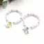 Baby Shower Favor Christening Bracelet Thiên Thần Bé Tắm Bé Gái Bé Trai Món Quà Rửa Tội
