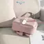 E-WOITD Nữ Mini Bapa Da PU Kawaii Bapa Dễ Thương Duyên Dáng Bagpa Túi Đi Học Nhỏ Cho Bé Gái Nơ Lá Rỗng E-WOITD