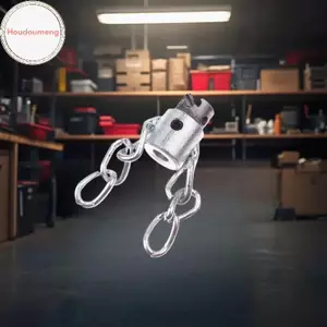 Hodou Loại Đẩy Cáp Xoay Cống nạo vét Flex-Shaft Sewer Descaling Chain Multi-Purpose PVC Công Cụ Bảo Trì Cho Lò Xo 16mm VN