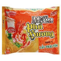 Thùng 24 gói miến Phú Hương lẩu Thái tôm 60g_Thùng