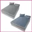 Thảm trải giường phòng ngủ mùa hè 70.87x78.74 inch Thảm cảm giác mát mẻ mùa hè Phong cách đơn giản Hai lớp lý tưởng cho cửa hàng ngủidaevn