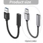 WU Nhôm USB 3 1 sang Type C Dung dịch sạc truyền dữ liệu nhanh 10Gbps