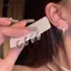 AqToCna 4 Cái / bộ Bông Tai Vòng Pha Lê Zircon Thẩm Mỹ Cho Nữ Hợp Thời Trang Thoáng Mát Tinh Tế Bông Tai Đeo Hàng Ngày Phụ Kiện Trang Sức Quà Tặng AqToCna