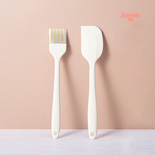✨Homie✨Dụng Cụ Làm Bánh Bằng Silicone Cao Cấp Chống Dính, Chịu Nhiệt Cao - Cây Vét Kem, Cây Đánh Trứng, Cọ Quét Dầu