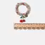 Tweeduj Nhiều Màu Sắc Kim Cương Giả Anh Đào Co Giãn Tóc Nữ Cô Gái Ngọt Ngào Trang Trí Tóc Scrunchie Dây Buộc Tóc Pha Lê Phụ Kiện Tóc VN