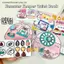 MỚI Mới Kawali Dễ Thương DIY Stier Trò Chơi Little Hamster Giữ Im Lặng Sách Ngộ nghĩnh DIY Anime Bé Gái Quà Tặng Đàn Áp Đồ Chơi Cho Trẻ Em SKY