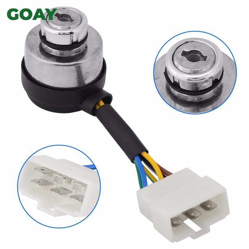 GOAY 4 / 6 Dây Cách Máy Phát Điện Xăng Khởi Động Chìa Khóa Công Tắc Tôm Cho 2-3KW 168F Và 5-8kw 188F Phụ Kiện Máy Phát Điện VN