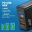 31Sạc nhanh 65w bộ sạc usb c 65w cho for ip bộ chuyển đổi sạc điện thoại di động usb