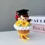 Dệt Tay Mùa Tốt Nghiệp Búp Bê Mini Giữ Hoa Móc Len Tự Làm Chất Liệu Gói Mặt Dây Chuyền Dễ Thương Móc Bó Hoa