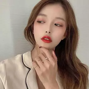 MAKY 5 Chiếc Phong Cách Hàn Quốc Đơn Giản Ngọc Trai Sóng Hình Tổ Hợp Nhẫn Bộ Mở Nhẫn Có Thể Điều Chỉnh Cho Nữ Punk Trang Sức Thời Trang VN