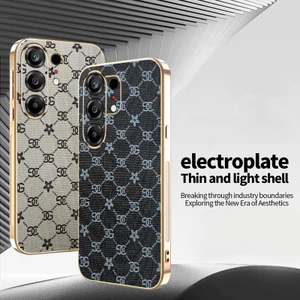 Ốp YJD Cho Tecno Camon 50 Ultra Camon50Pro Da Tốt Sang Trọng Mạ Điện Cạnh Chống Rơi Vỏ Bảo Vệ Điện Thoại