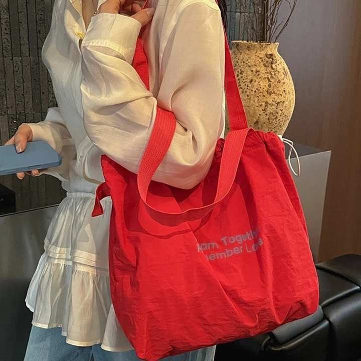 Women's Korean-Style Shoulder Bag – Large, for Travel – 4