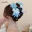 AqToCna Thời Trang Hoa Cá Mập Kẹp Tóc Ngọt Vuốt Cho Nữ Cô Gái Phong Cách Kỳ Nghỉ Cá Mập Kẹp Đa Năng Nhẹ Nhàng Phụ Kiện Tóc Quà Tặng AqToCna