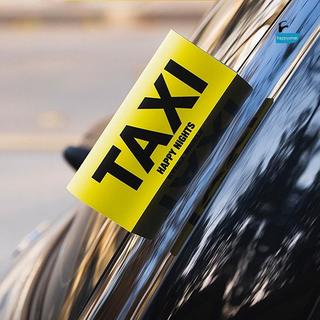 [GIK] Vinyl Giả Taxi Tag Xe Stier Màu Vàng Bên Ngoài Tự Động Decal Charm Xe Đạp Xe Máy Chỉnh Cửa Sổ Kính Chắn Gió Trang Trí Xe [VN]